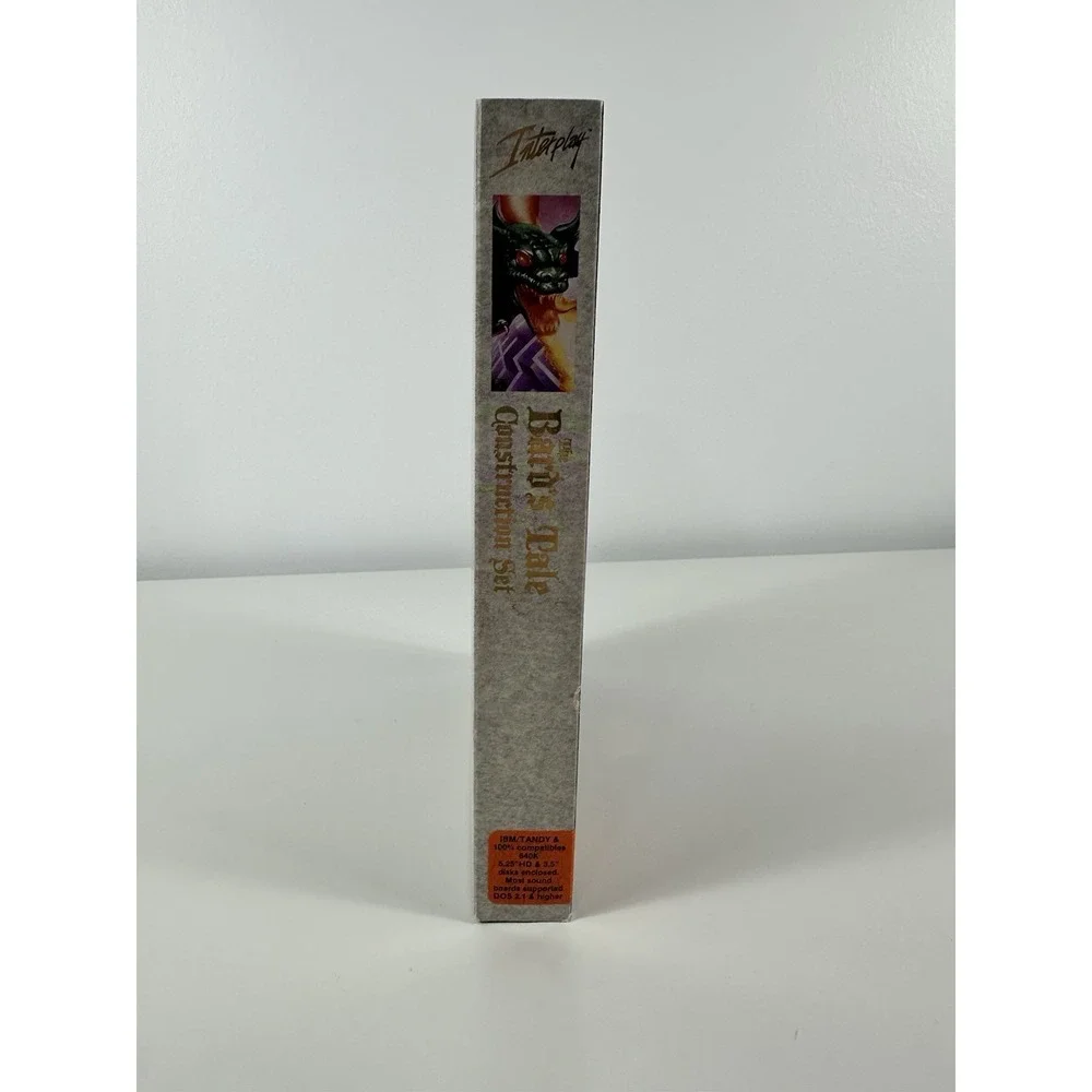 The Bard's Tale Construction Set IBM PC 1991 Interplay Big Box